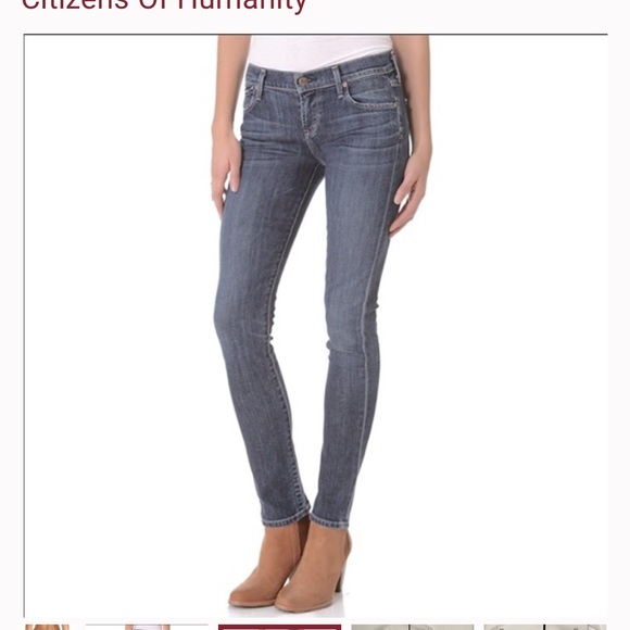 Citizens of Humanity Avedon Low Rise Jeans - Picture 11 of 12